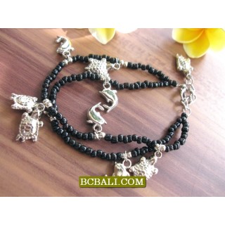 Beads Charm Anklet Women Accessories